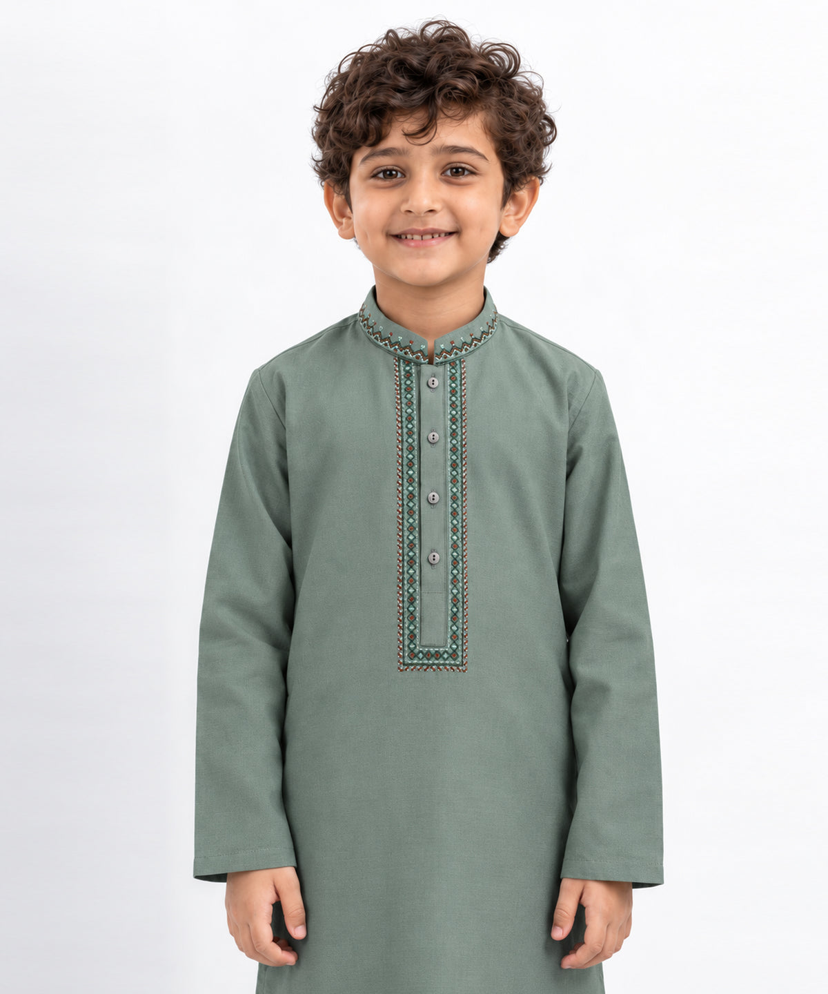 Light Mint Green Formal Kurta