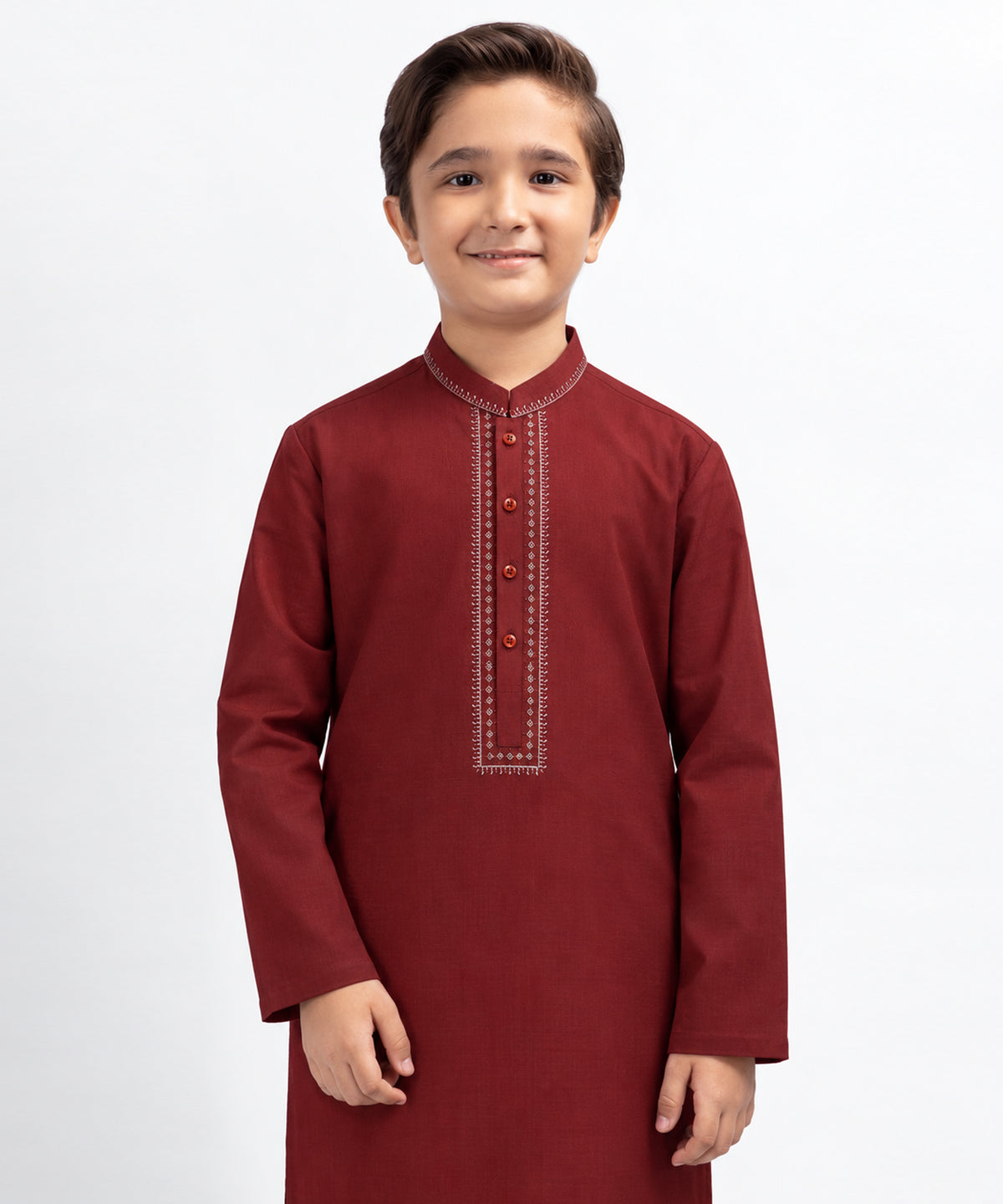 Ruby Red Formal Kurta