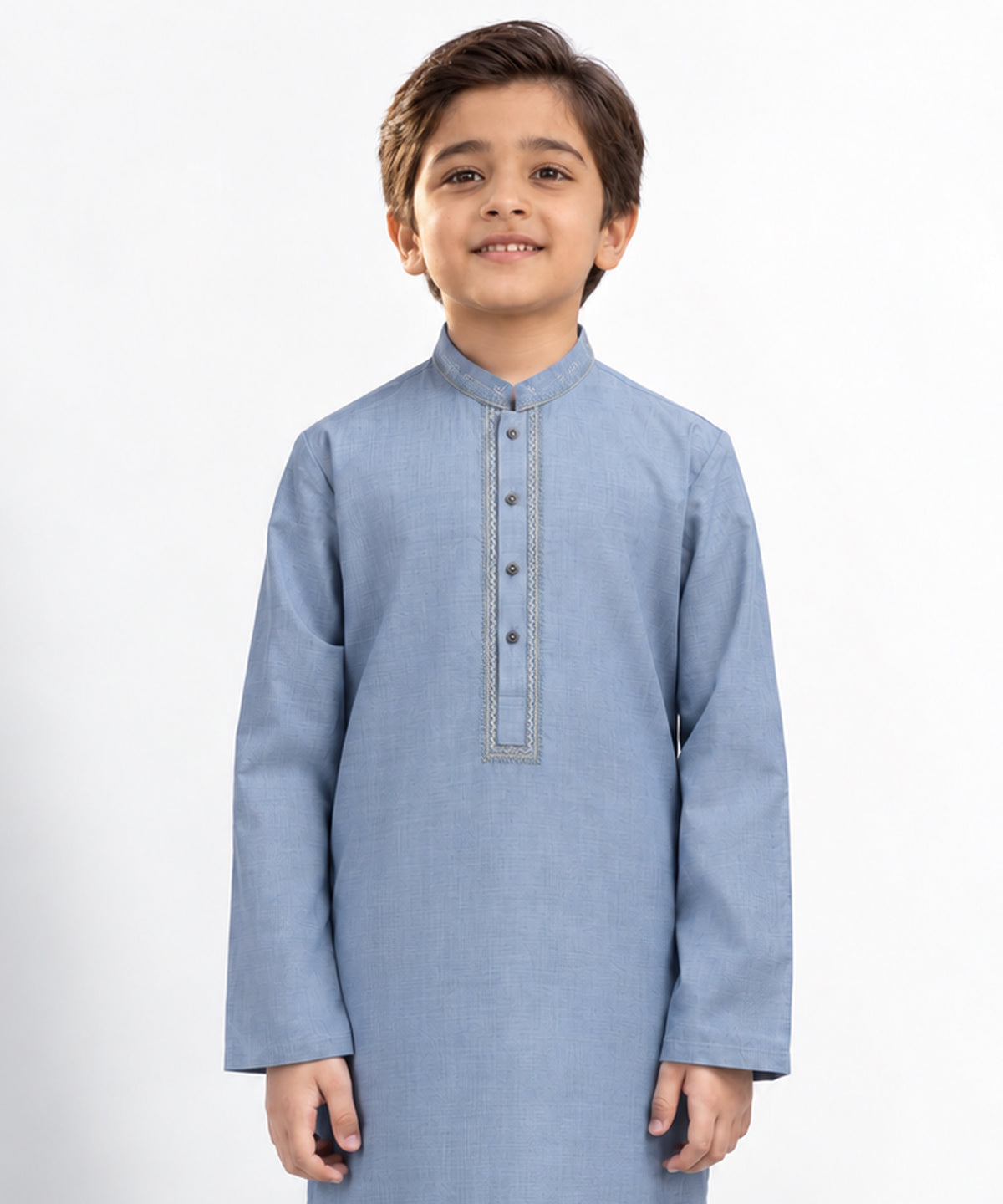 Ice Blue Formal Kurta