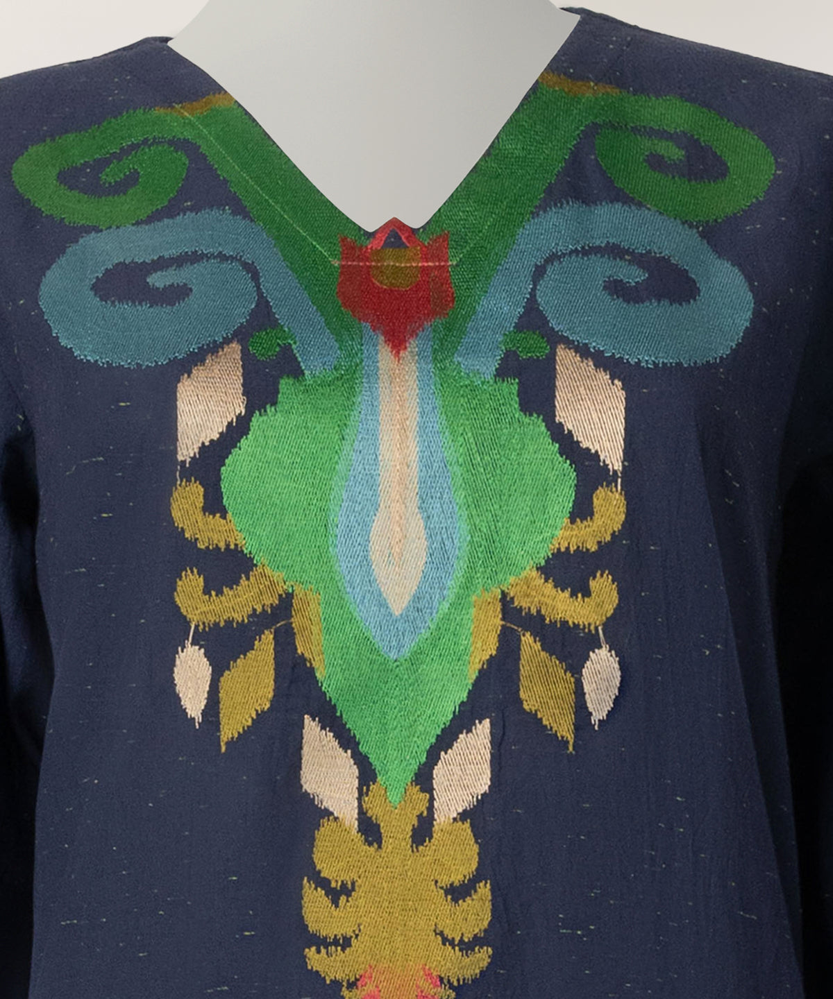 Blue Embroidered Multi Neps Co-Ord Set
