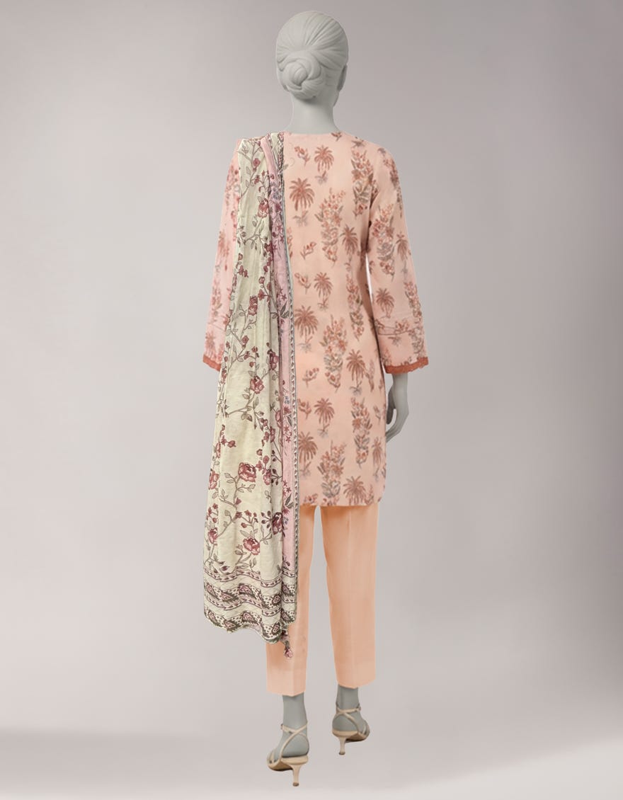 MULTICOLOR LAWN DIGITAL PRINTED UNSTITCHED 2PC
