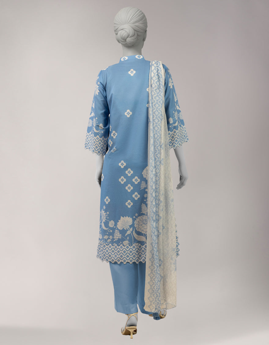 MULTICOLOR LAWN DIGITAL PRINTED UNSTITCHED 2PC