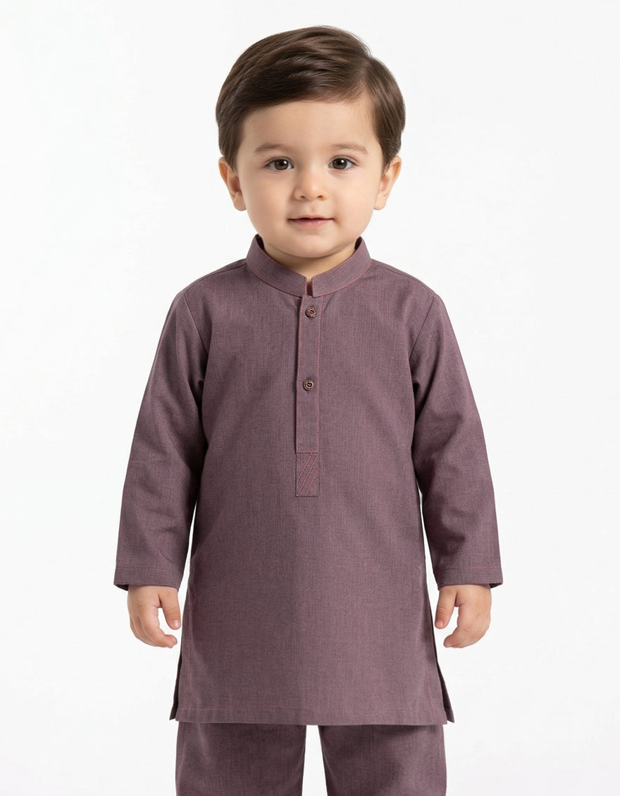 BROWN CASUAL KAMEEZ SHALWAR