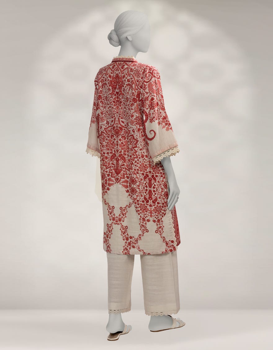 MULTICOLOR KHADDAR UNSTITCHED 2PC