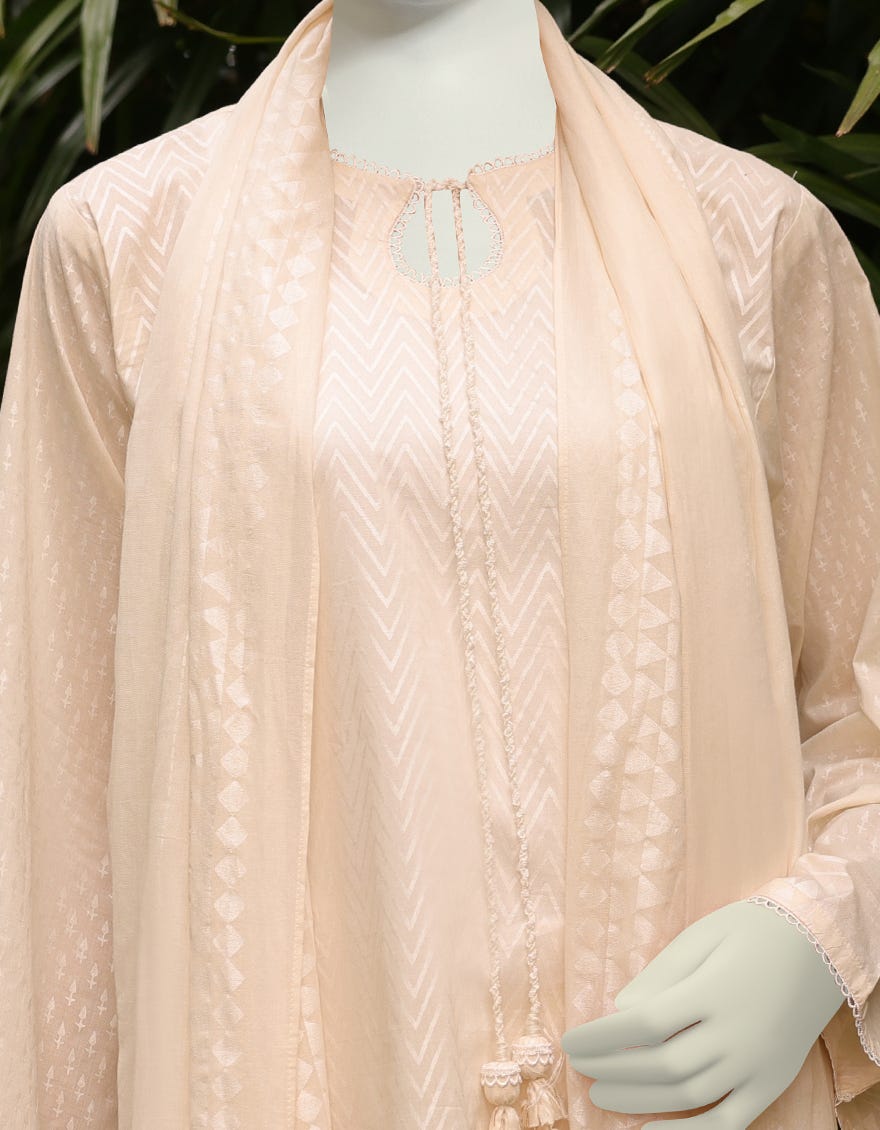 OFF WHITE LAWN UNSTITCHED 3PC | JLAWN-S-23-031 GUL-E-LALA