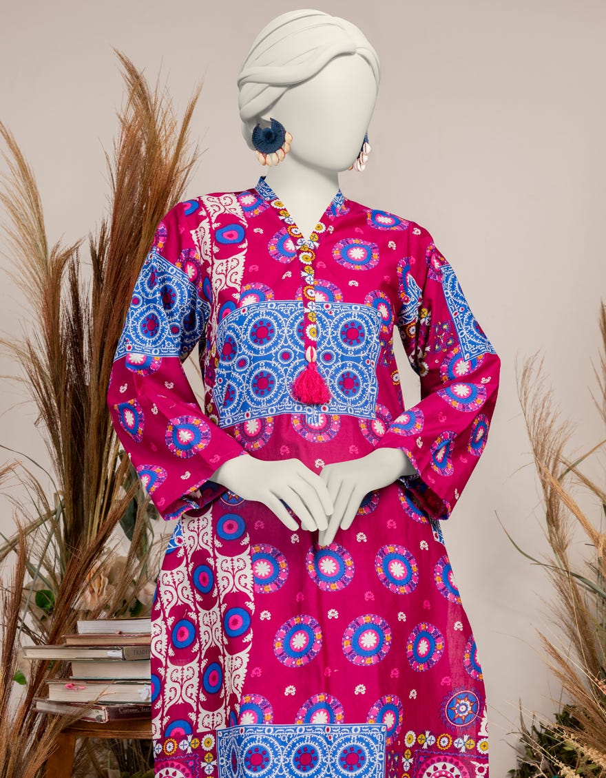 PINK LIMINAL KURTI | JJLK-S-JPWS-24-3008