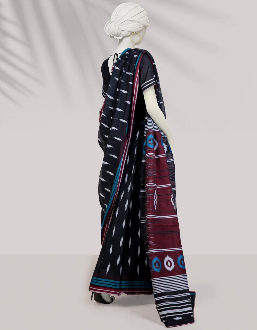 MULTICOLOR JACQUARD SAREE | JSR-S-24-506