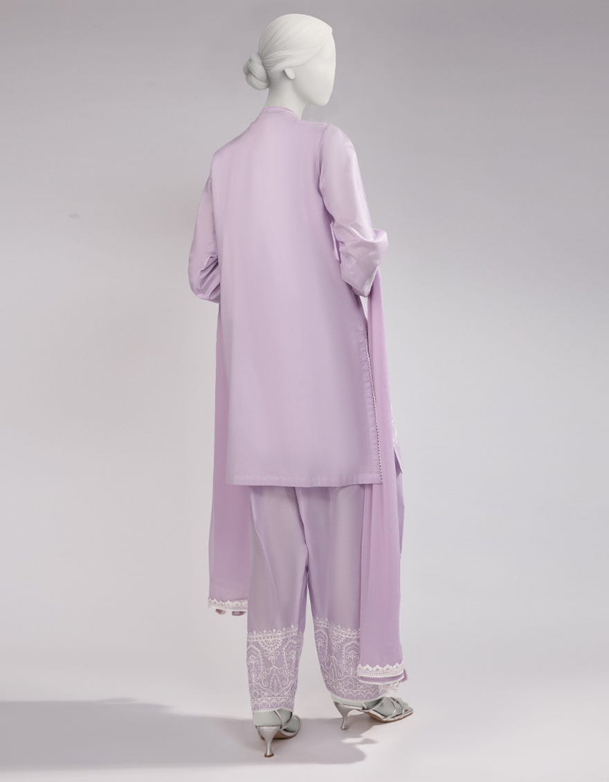 PURPLE LAWN EMBROIDERED 3PC STITCHED