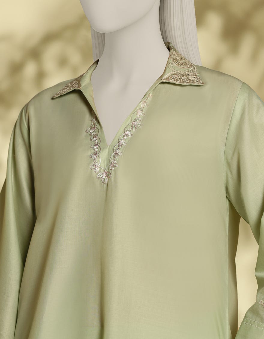 GREEN LAWN EMBROIDERED 3PC STITCHED