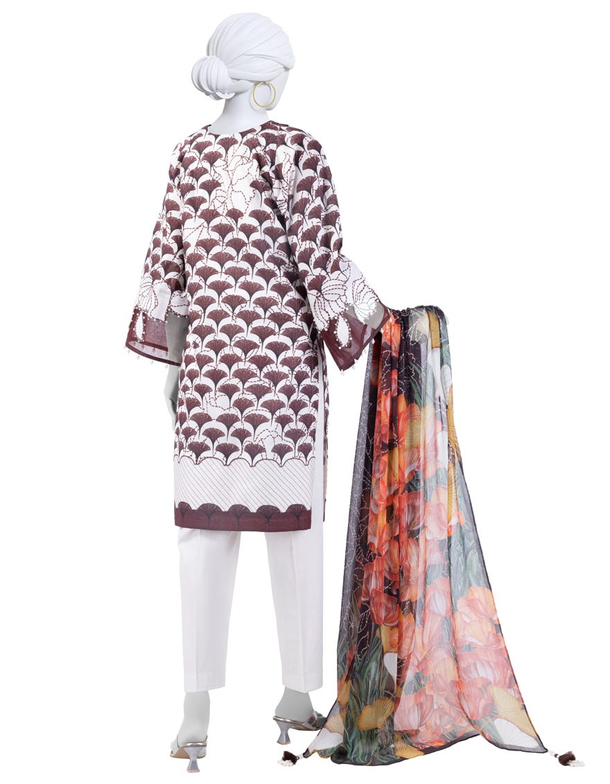 GREEN LAWN DIGITAL PRINTED UNSTITCHED 3PC