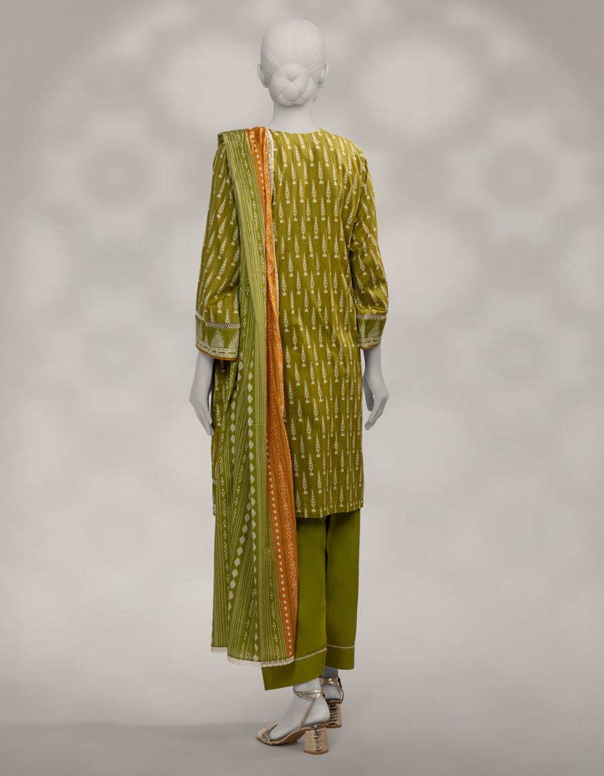 MULTICOLOR CAMBRIC PRINTED UNSTITCHED 3PC