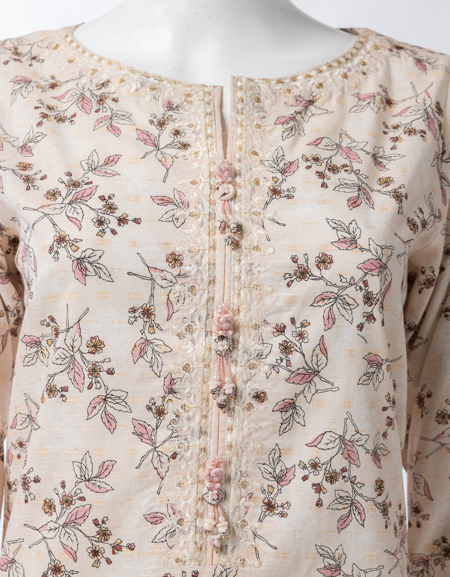 Multicolor Lawn Embroidered Unstitched 3Pc