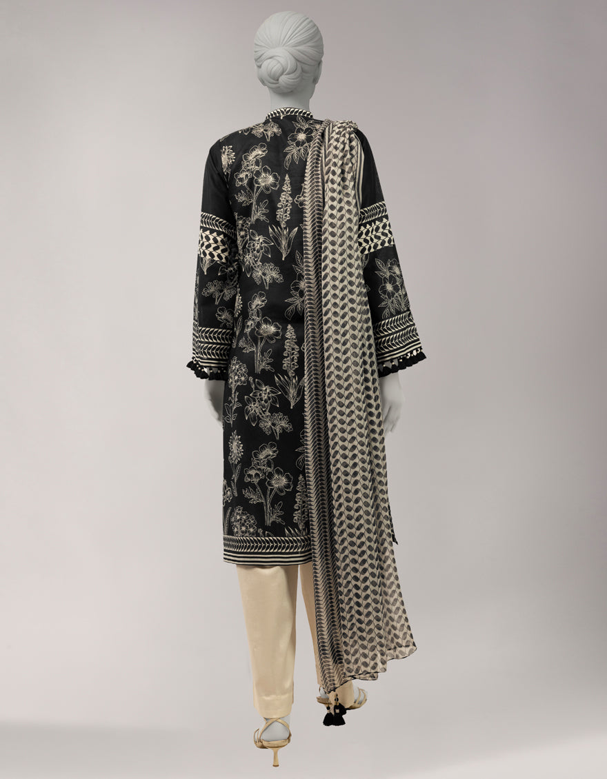 MULTICOLOR LAWN DIGITAL PRINTED UNSTITCHED 2PC