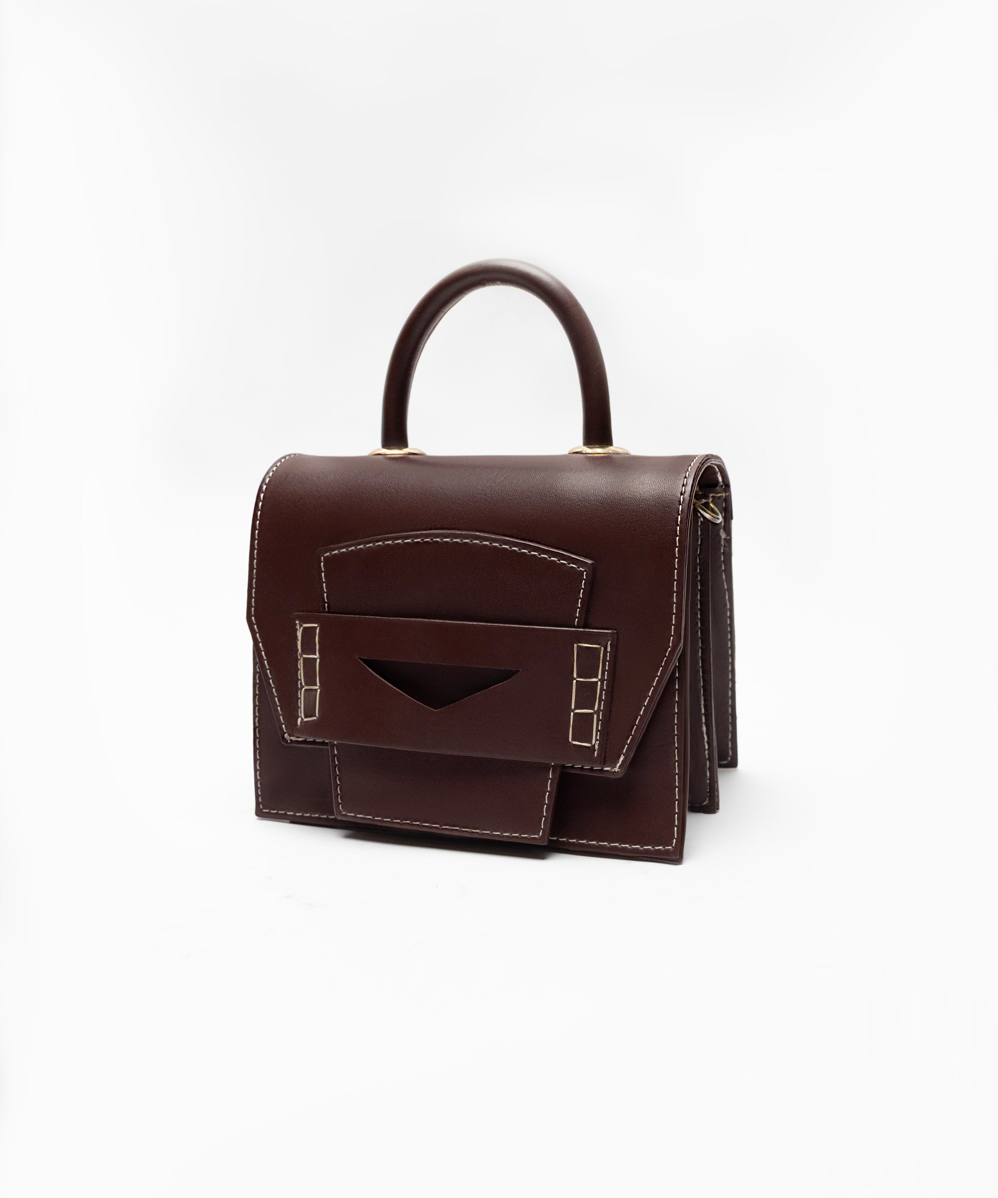 Brown Casual Side Bag
