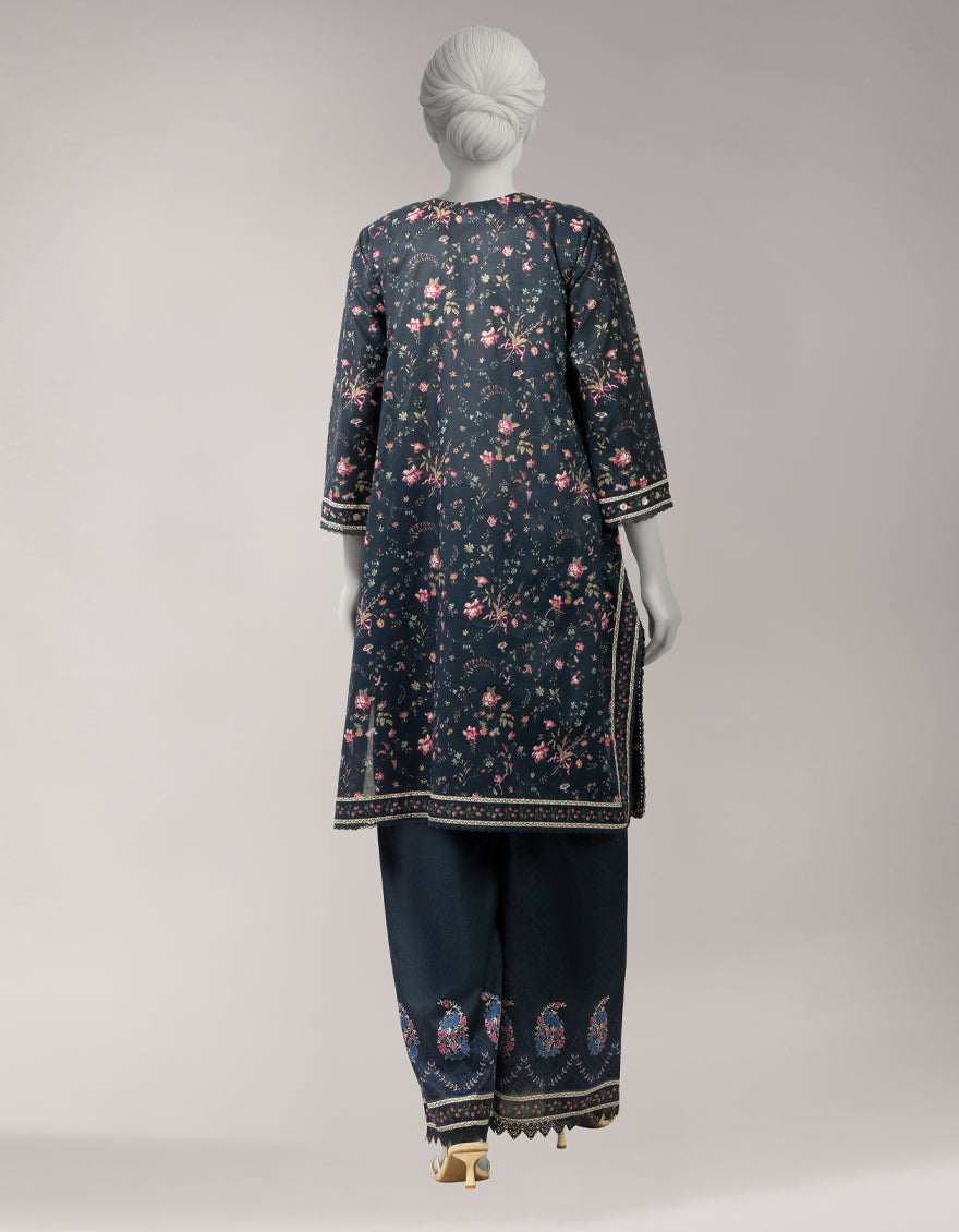 MULTICOLOR LAWN DIGITAL PRINTED UNSTITCHED 2PC