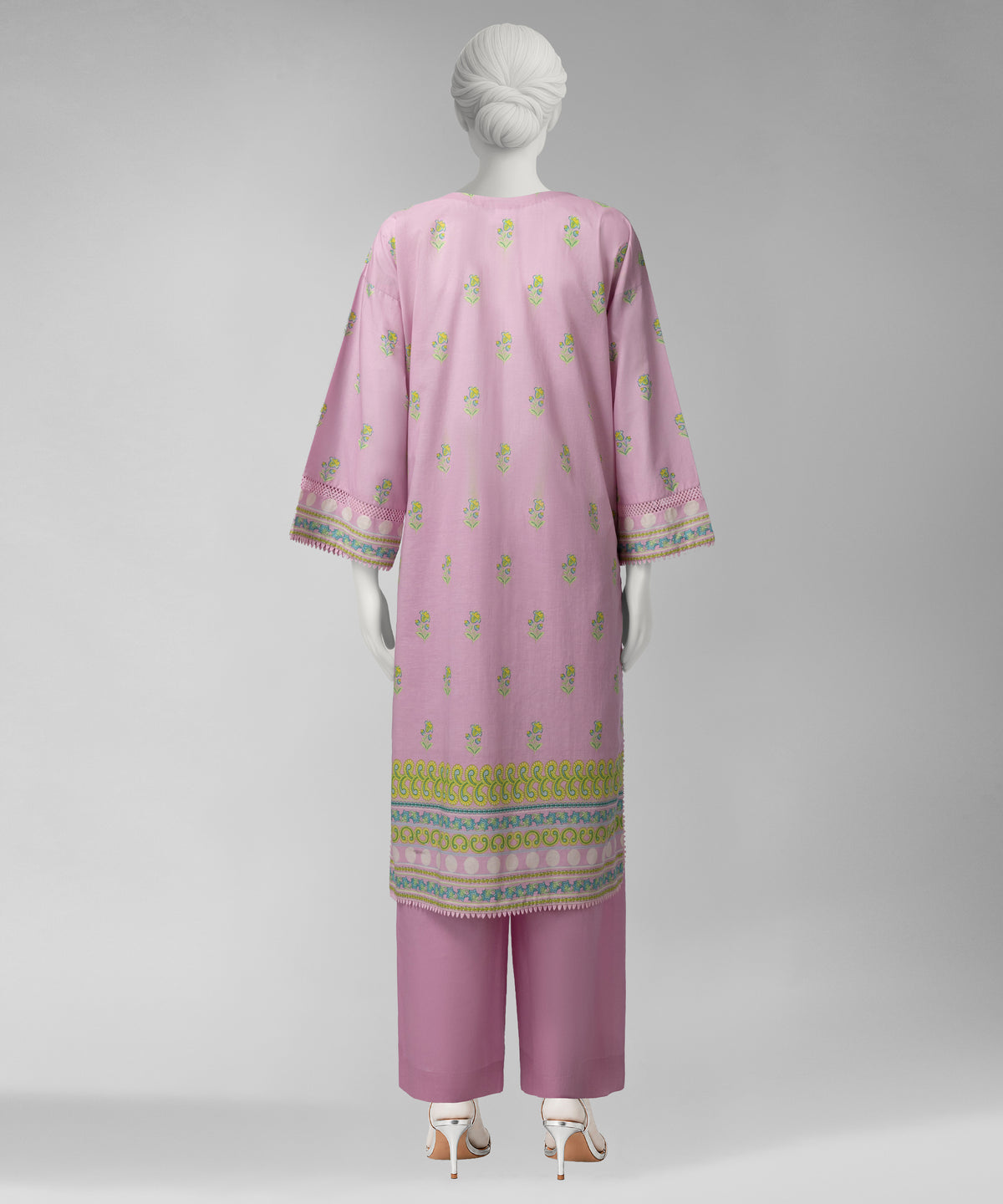 Blue Printed Liminal Unstitched 2Pc
