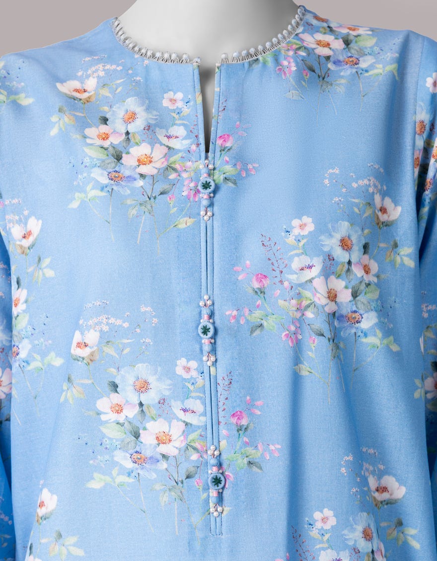 MULTICOLOR LAWN EMBROIDERED UNSTITCHED 3PC