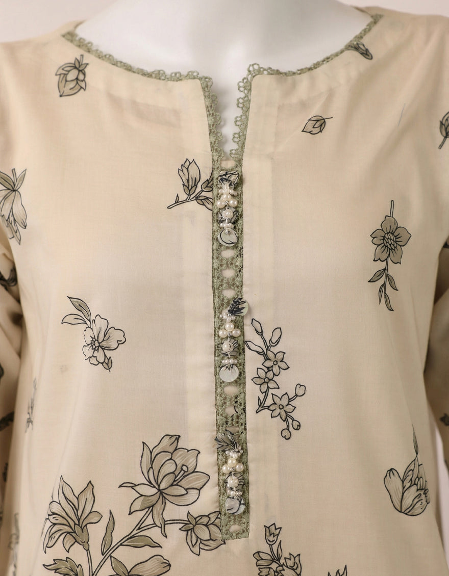MULTICOLOR LAWN PRINTED UNSTITCHED 3PC