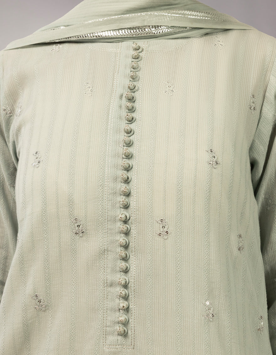GREY LAWN EMBROIDERED UNSTITCHED 3PC