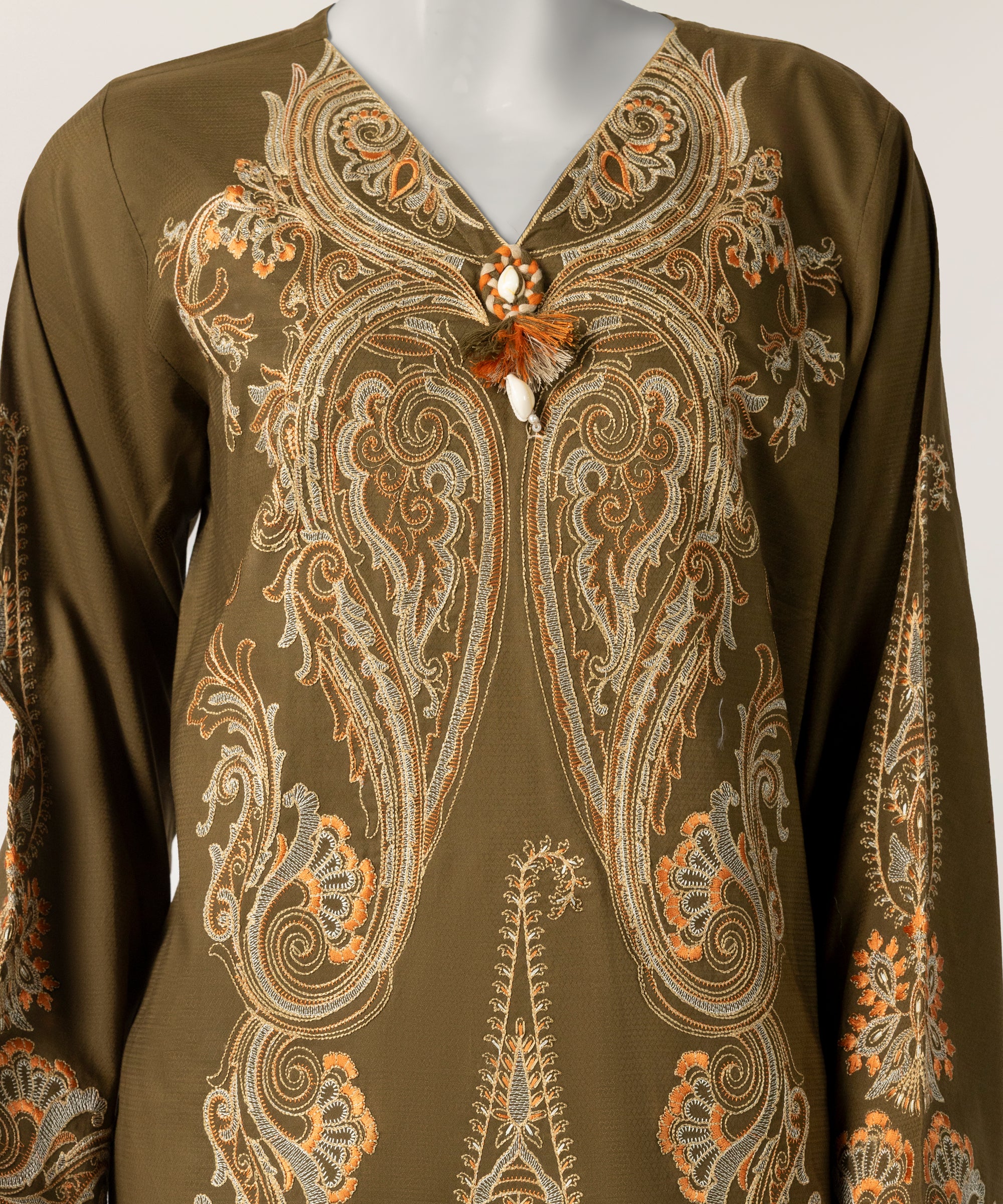 GREEN LAWN EMBROIDERED STITCHED 3PC