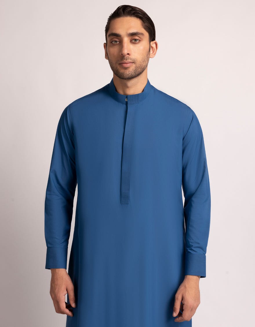 BLUE CASUAL JUBBA
