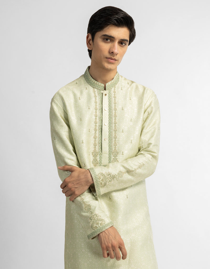 Light Green Formal Kurta