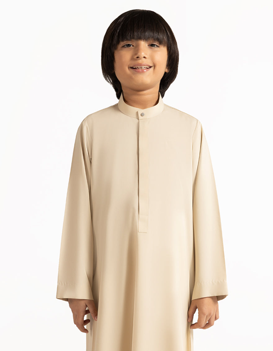 BEIGE CASUAL JUBBA