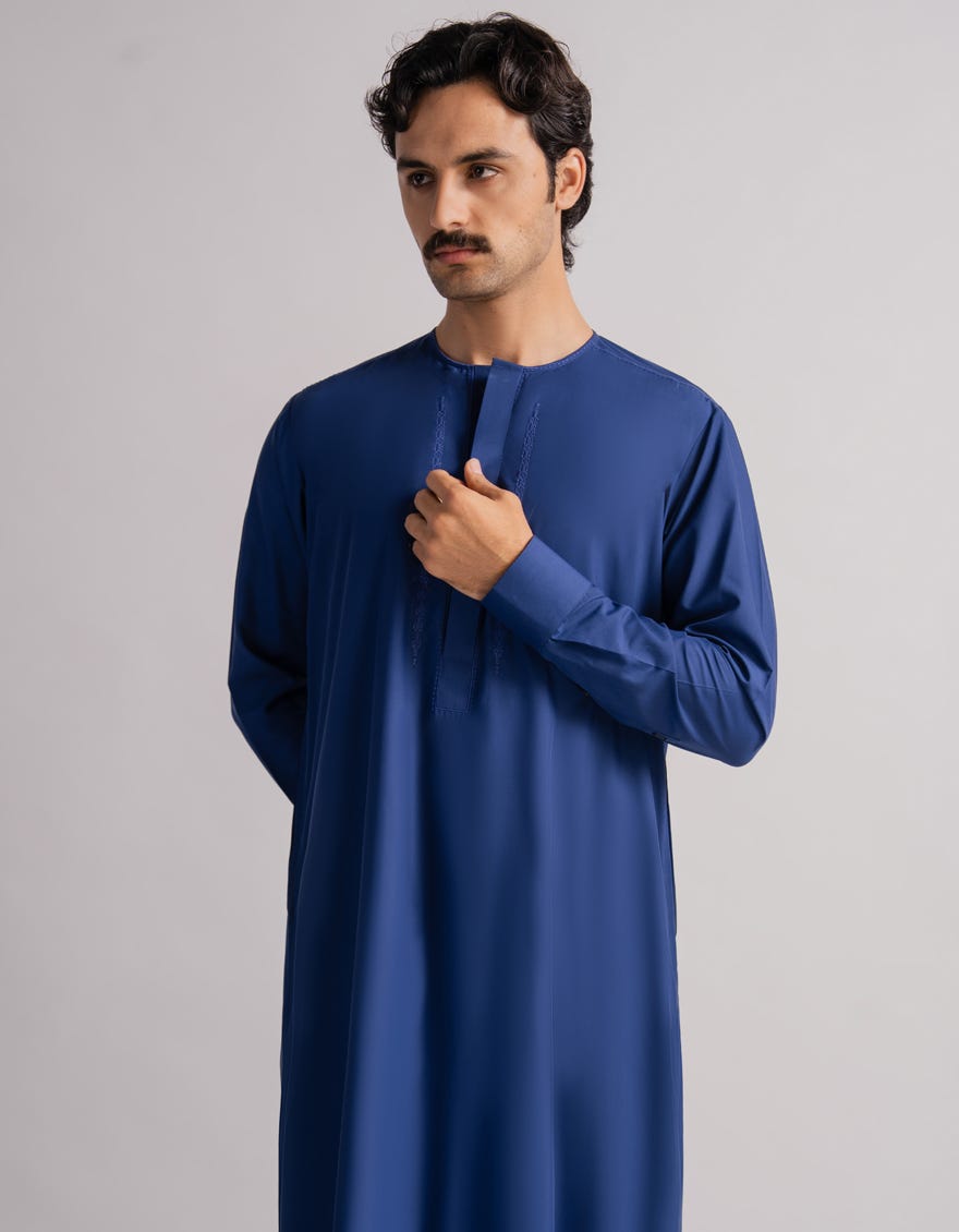 BLUE SEMI-FORMAL JUBBA