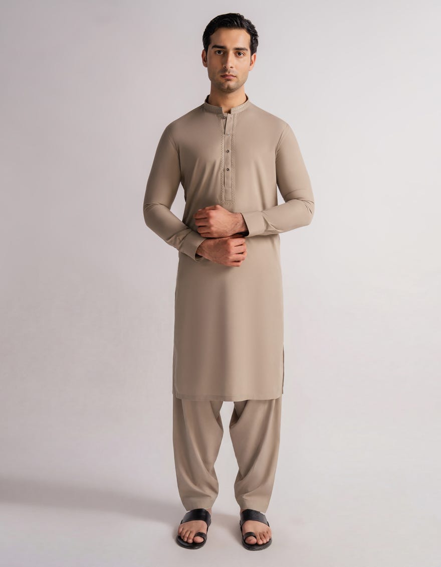 STONE SEMI-FORMAL KAMEEZ SHALWAR