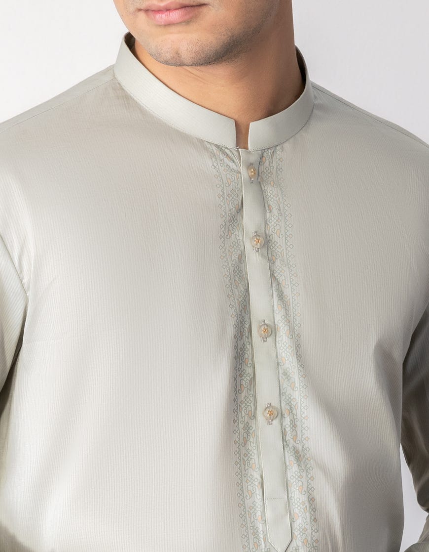 JADE GREEN COTTON KAMEEZ SHALWAR | JTKS-S-34310