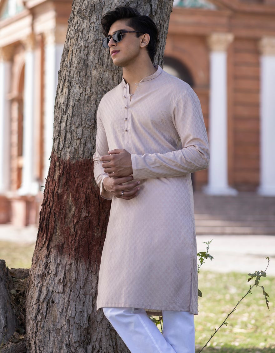 FAWN COTTON KURTA | JTK-S-34319