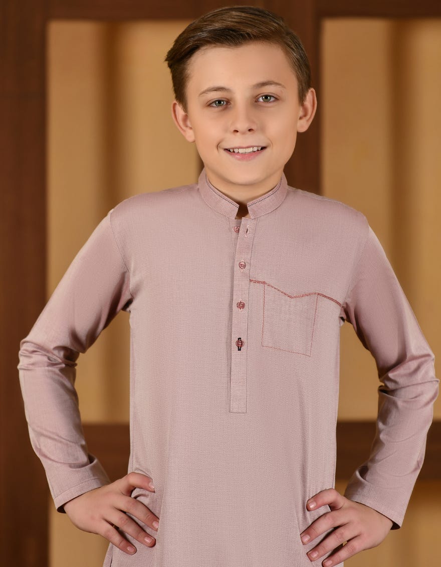 PINK COTTON KURTA | JCK-S-34332