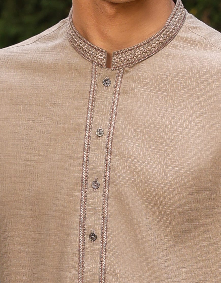 FAWN BLENDED KURTA | JTK-A-34488