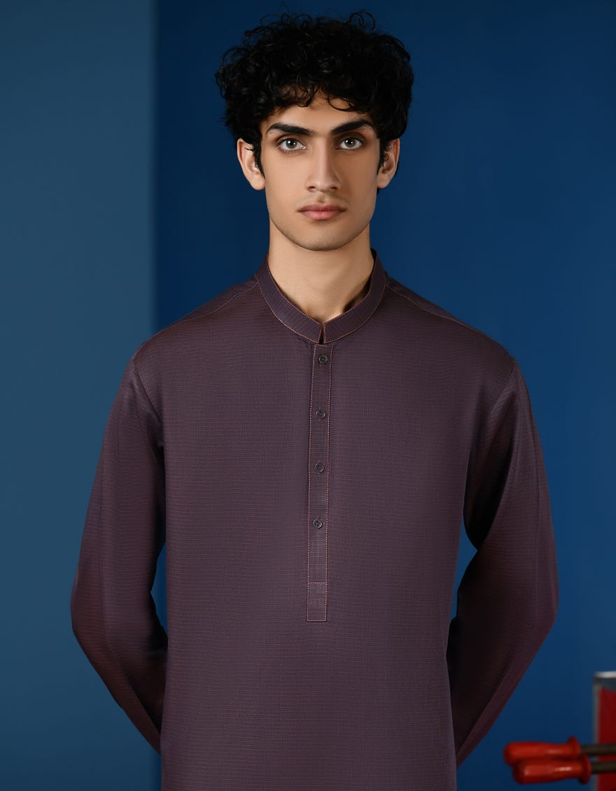BROWN COTTON KURTA | JTK-A-34567