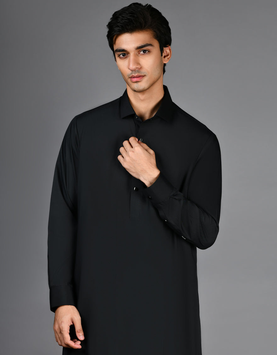 Black Casual Jubba
