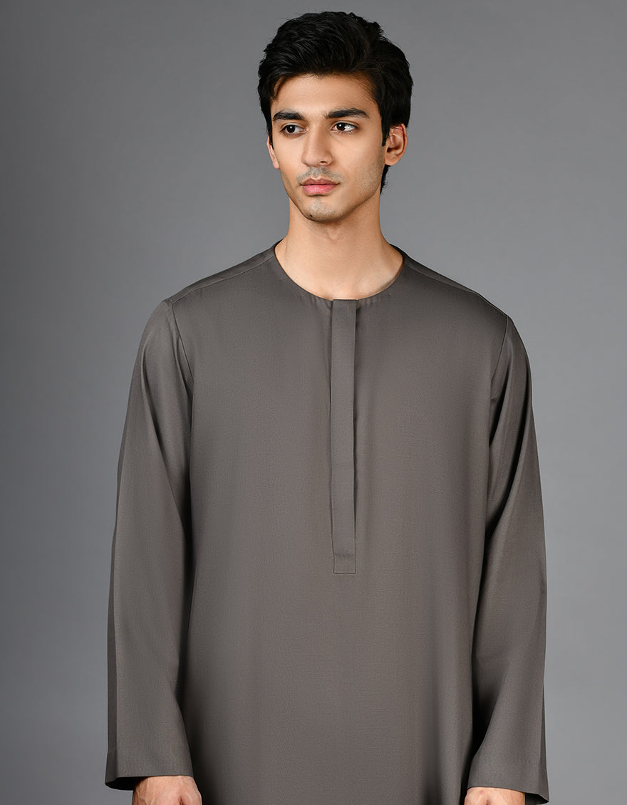 Grey Casual Jubba