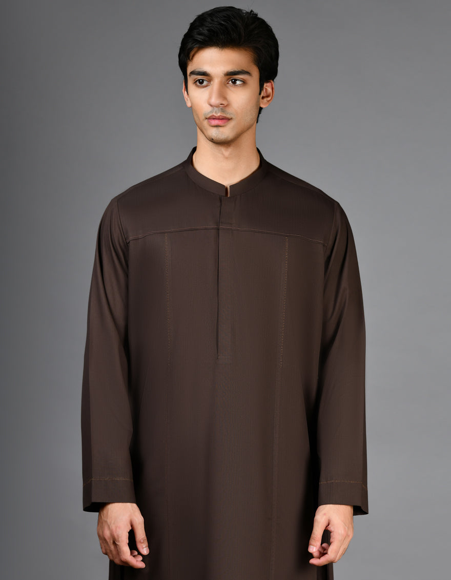 Brown Casual Jubba