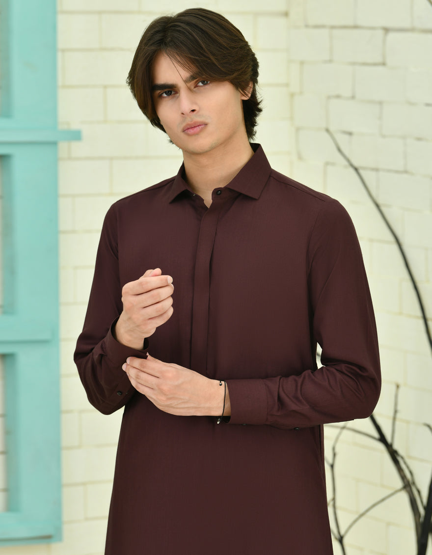 Deep Purple Casual Jubba
