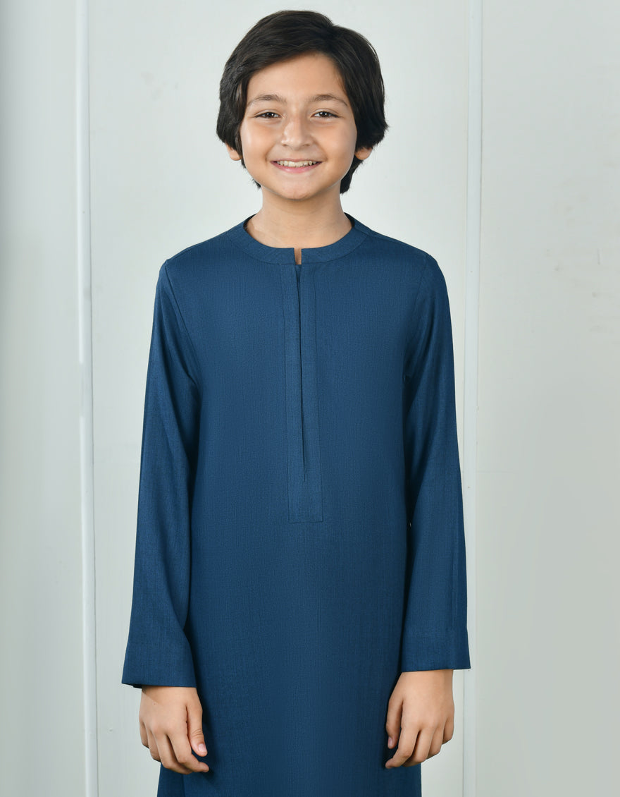BLUE CASUAL JUBBA