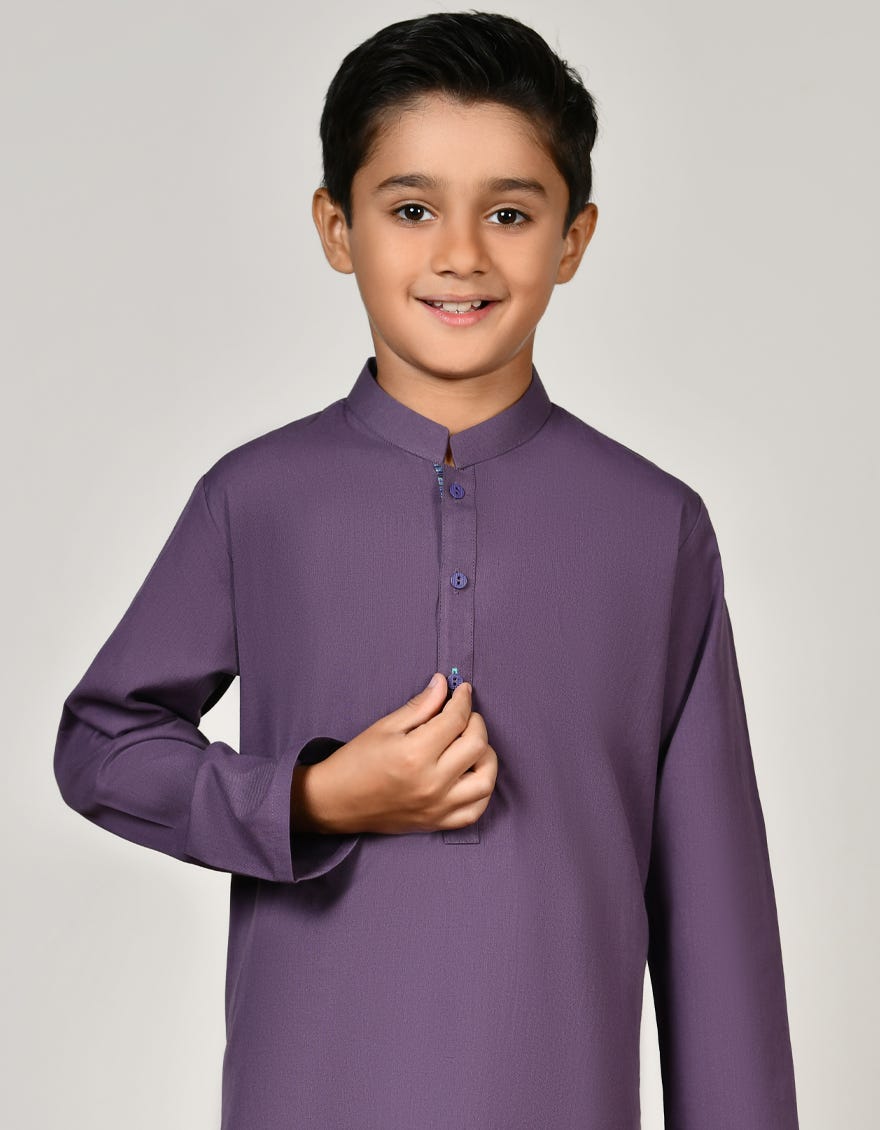VIOLET COTTON KURTA | JCK-A-38888