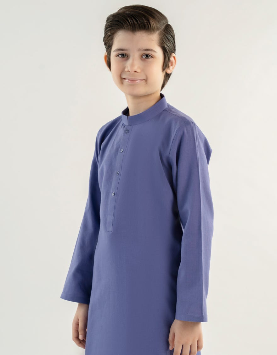PURPLE COTTON KURTA | JCK-S-39209