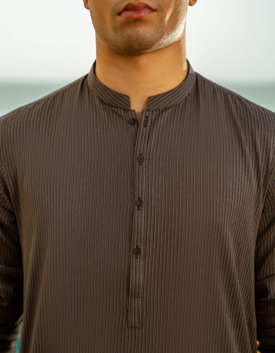 GREY COTTON KURTA | JTK-A-39230