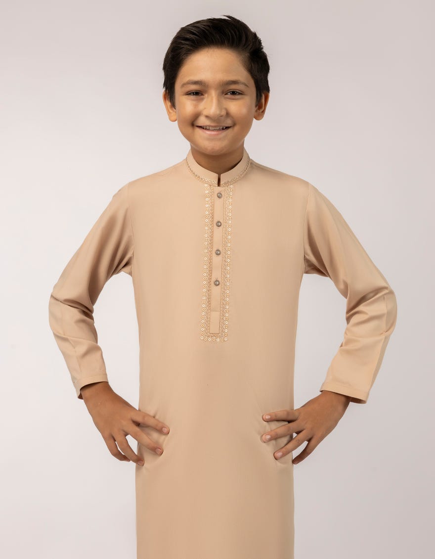 FAWN KURTA TROUSERS