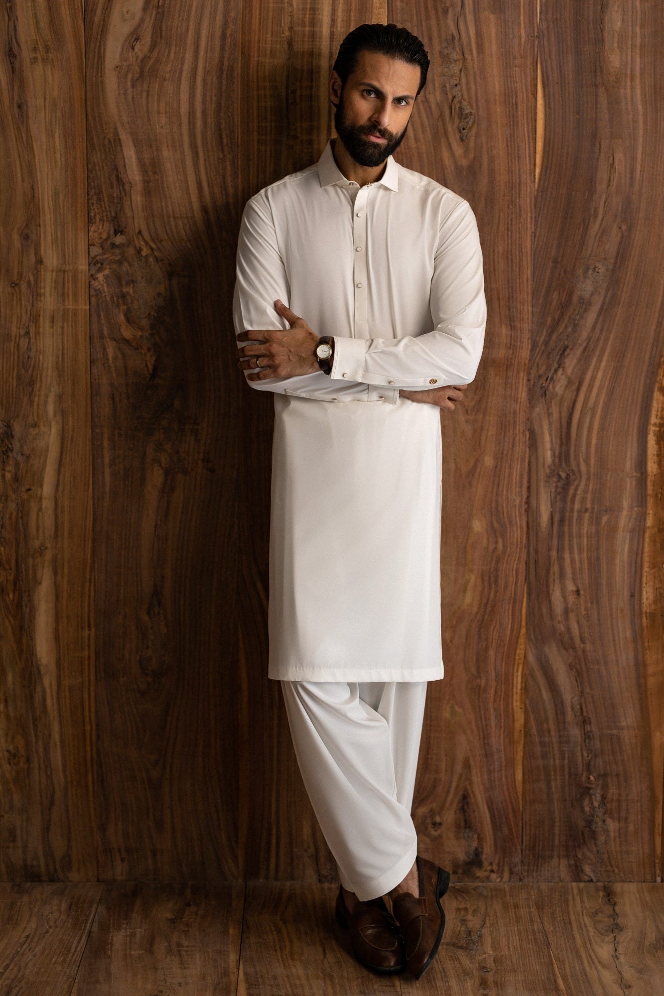 SHIZUOKA - OFF WHITE EXCLUSIVE KAMEEZ SHALWAR