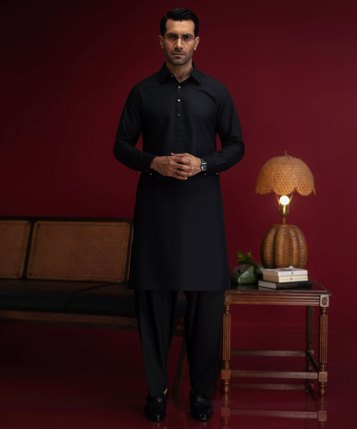 MORELIA - BLACK EXCLUSIVE KAMEEZ SHALWAR