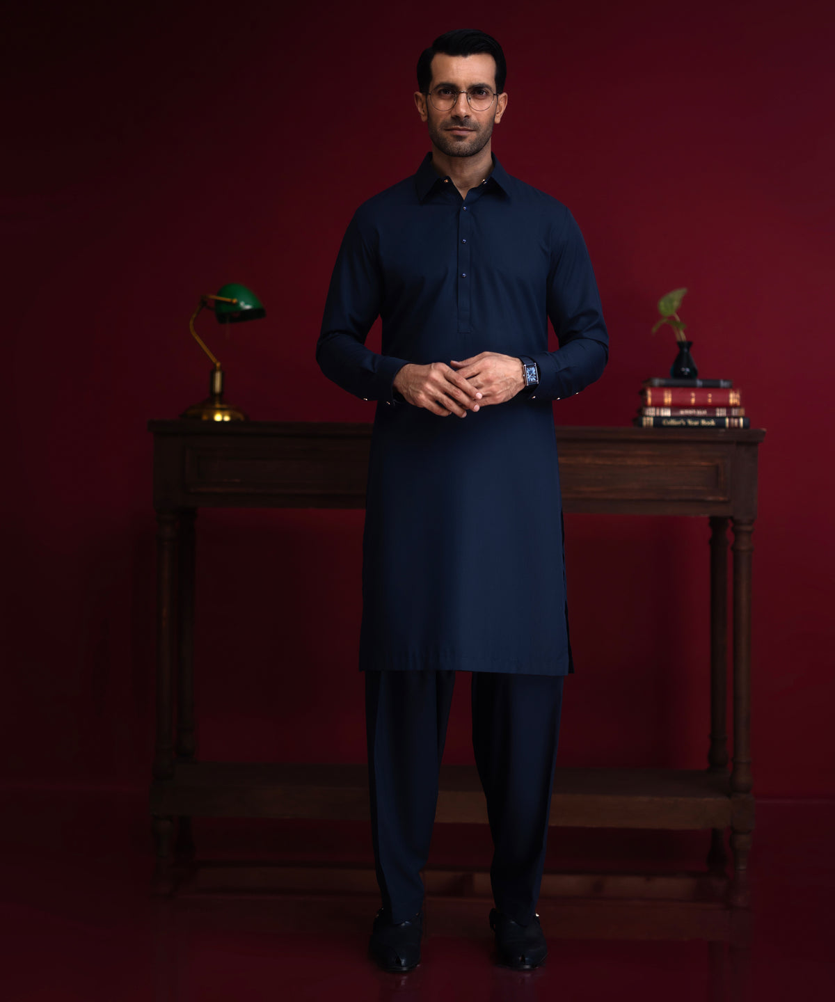 KILKENNY - NAVY EXCLUSIVE KAMEEZ SHALWAR