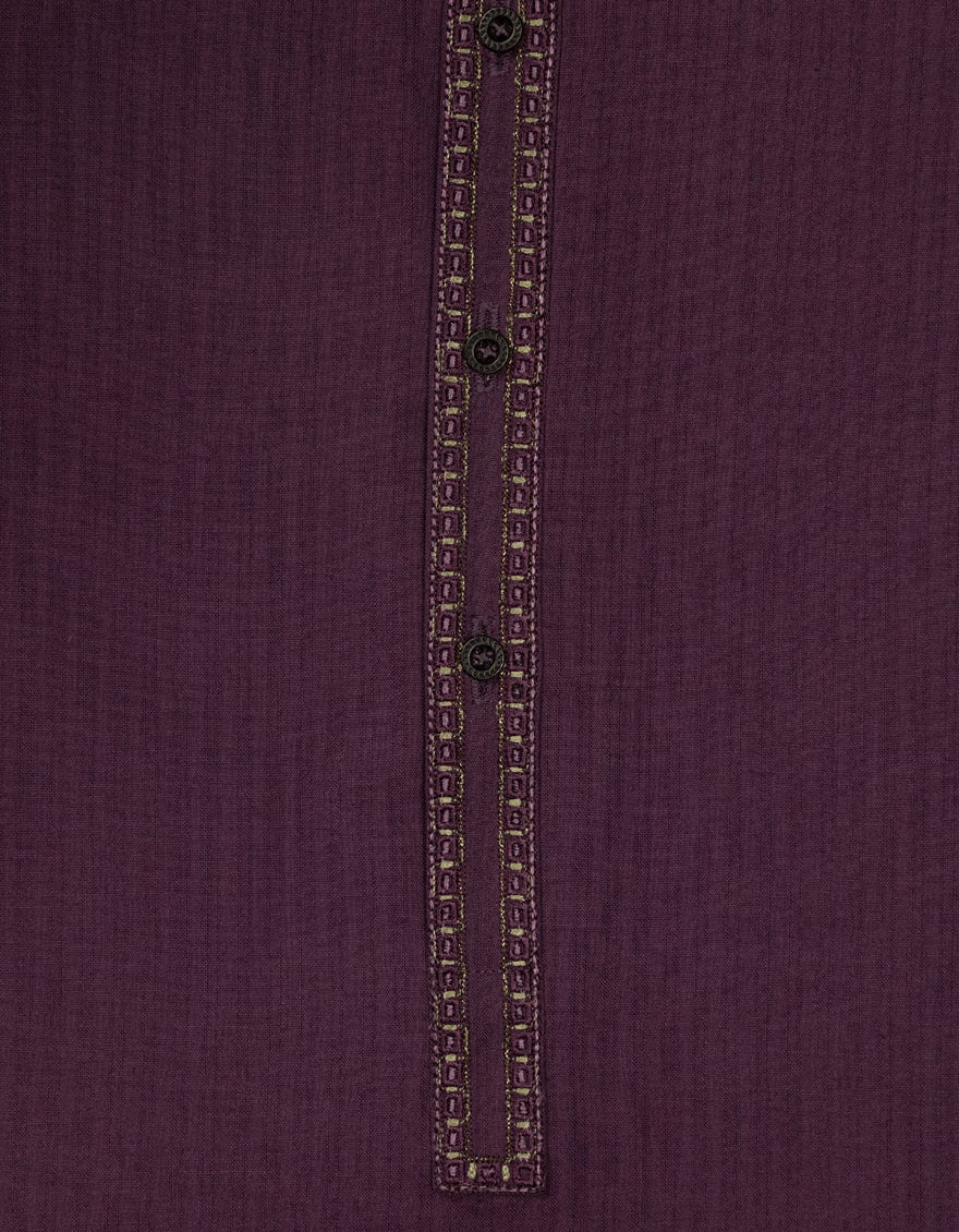 PURPLE SEMI-FORMAL KAMEEZ SHALWAR