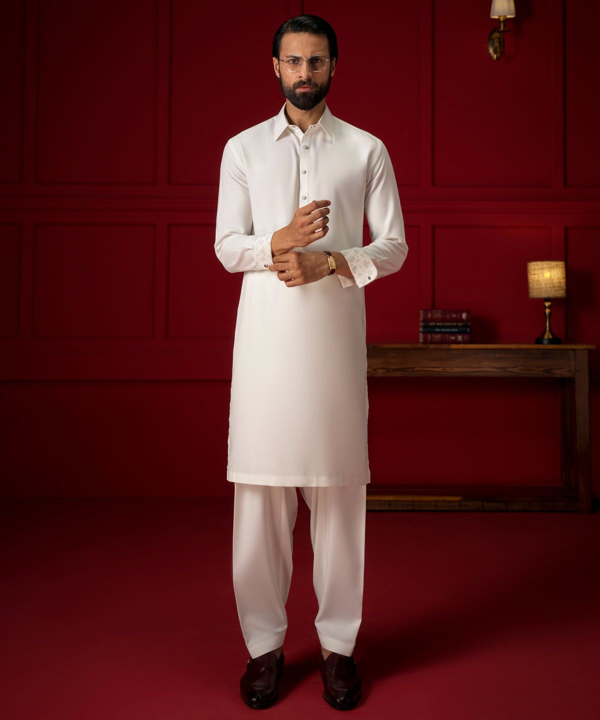 DALI - Off White Kameez Shalwar