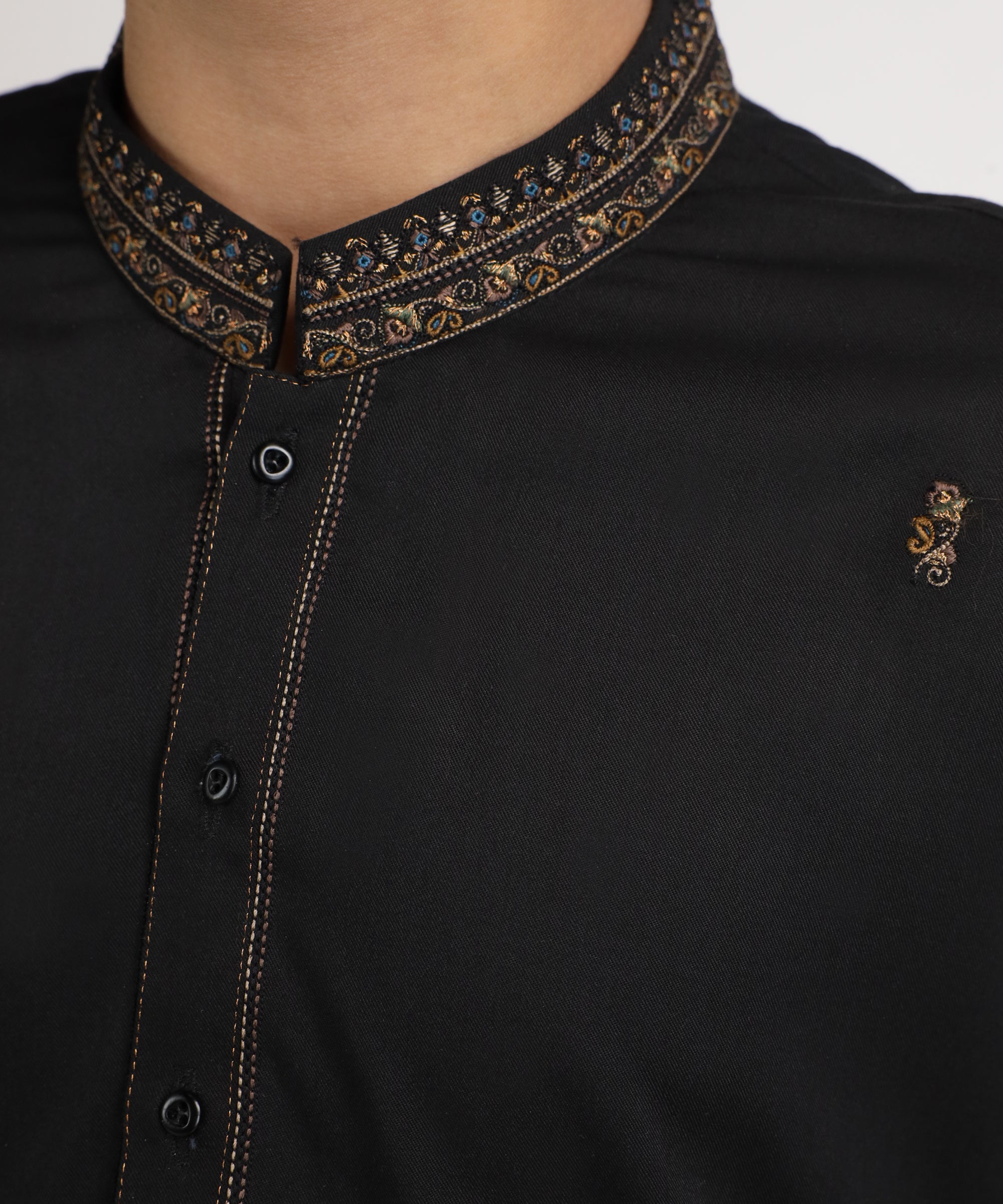BLACK FORMAL KAMEEZ SHALWAR