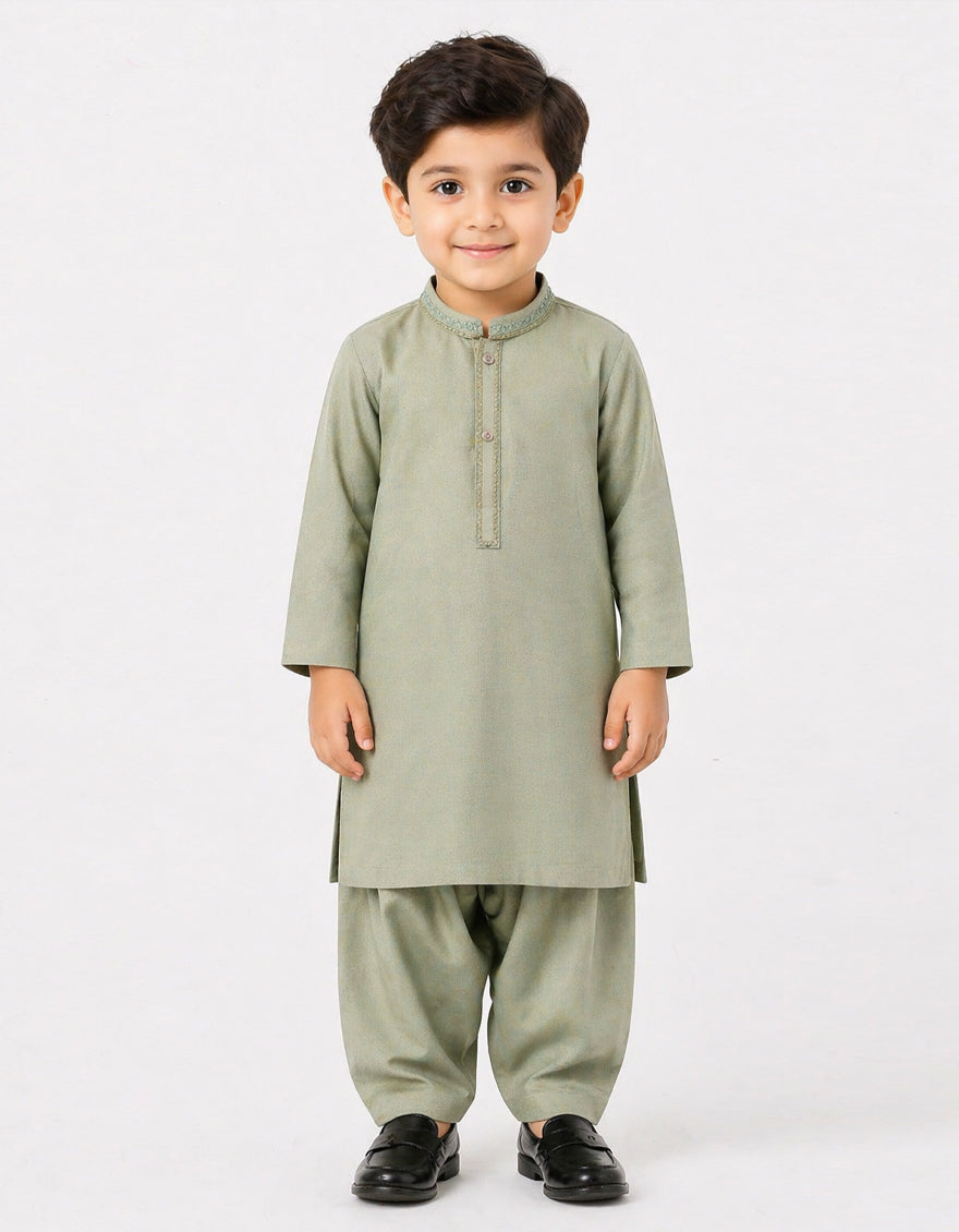 Light Green Kameez Shalwar
